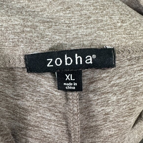 Zobha Leggings Womens Extra Large Brown Space Dye High Wasit Activewear - Picture 6 of 11